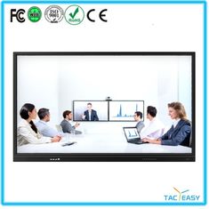 86 Inch Interactive Monitor Displays , 4K Ultra High Definition Interactive Touch Panel