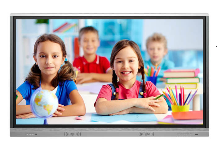 Large  Smart TV Interactive Touch Screen All In One High Resolution For Teaching