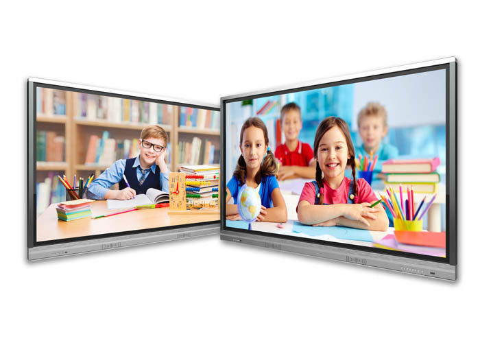 High Brightness Interactive Screens For Education Wide Viewing Angle Long Lifetime