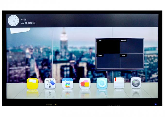 Custom Touch Screen Presentation Monitor , Smart Interactive Touch Panel For Meeting