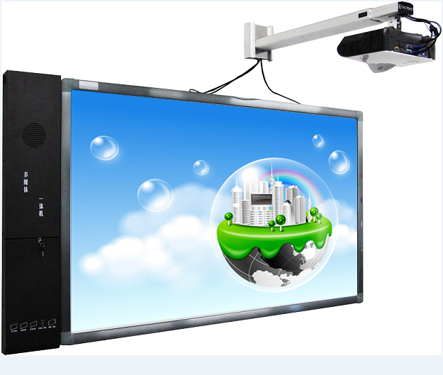 Led Smart IR Interactive Whiteboard Multi Touch For Teaching Fullscreen View