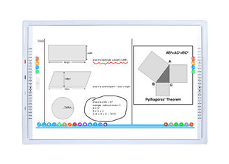 China Fast Response Interactive Digital Board , Compatible Smart Board Whiteboard supplier