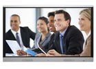 Black Thin Frame Large Touch Screen Tv Monitor ,  Interactive Boards For Business