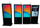 Full Hd Floor Standing LCD Advertising Display 1080P 43 Inch Energy Saving
