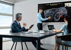 Custom Touch Screen Presentation Monitor , Smart Interactive Touch Panel For Meeting