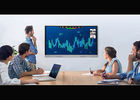 Professional 4K Interactive Touch Screen Monitor 75 Inch LED Touch Panel Durable