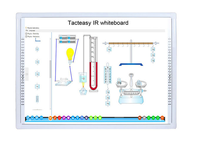 School IR Interactive Whiteboard Wide Viewing Angle Full Hd For Education
