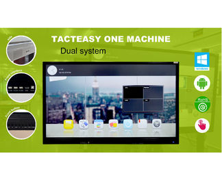 China 4 K Resolution Interactive Screens For Education Support Google Play Ultra Thin factory
