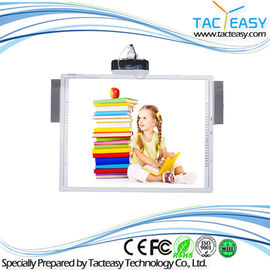 China IR 10 Points Touch Screen Interactive Whiteboard , Steel Nano Electronic Smart Board factory