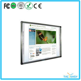China Office &amp; School Smart Board Interactive Whiteboard 10 Points Multi Touch Infrared Writing factory