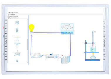 China School Active Smart Board Interactive Whiteboard 10 Touch Points Aluminum Frame factory