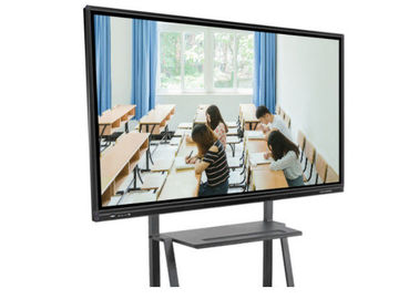 China 75 Inch 4k Interactive DisplayTouch Screen For Business Wide Viewing Angle factory